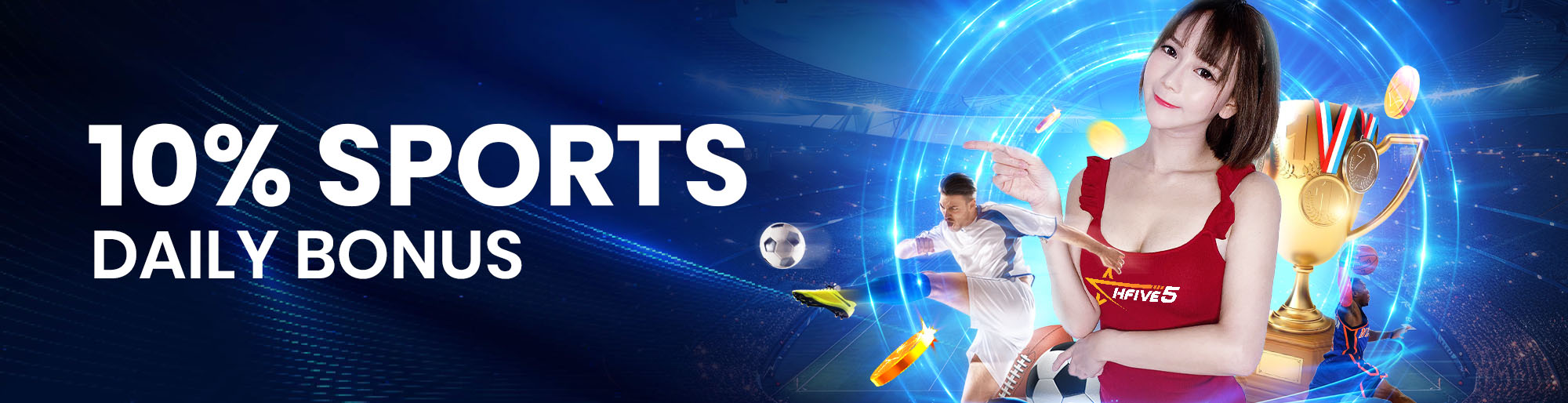 10% SPORTS DAILY BONUS